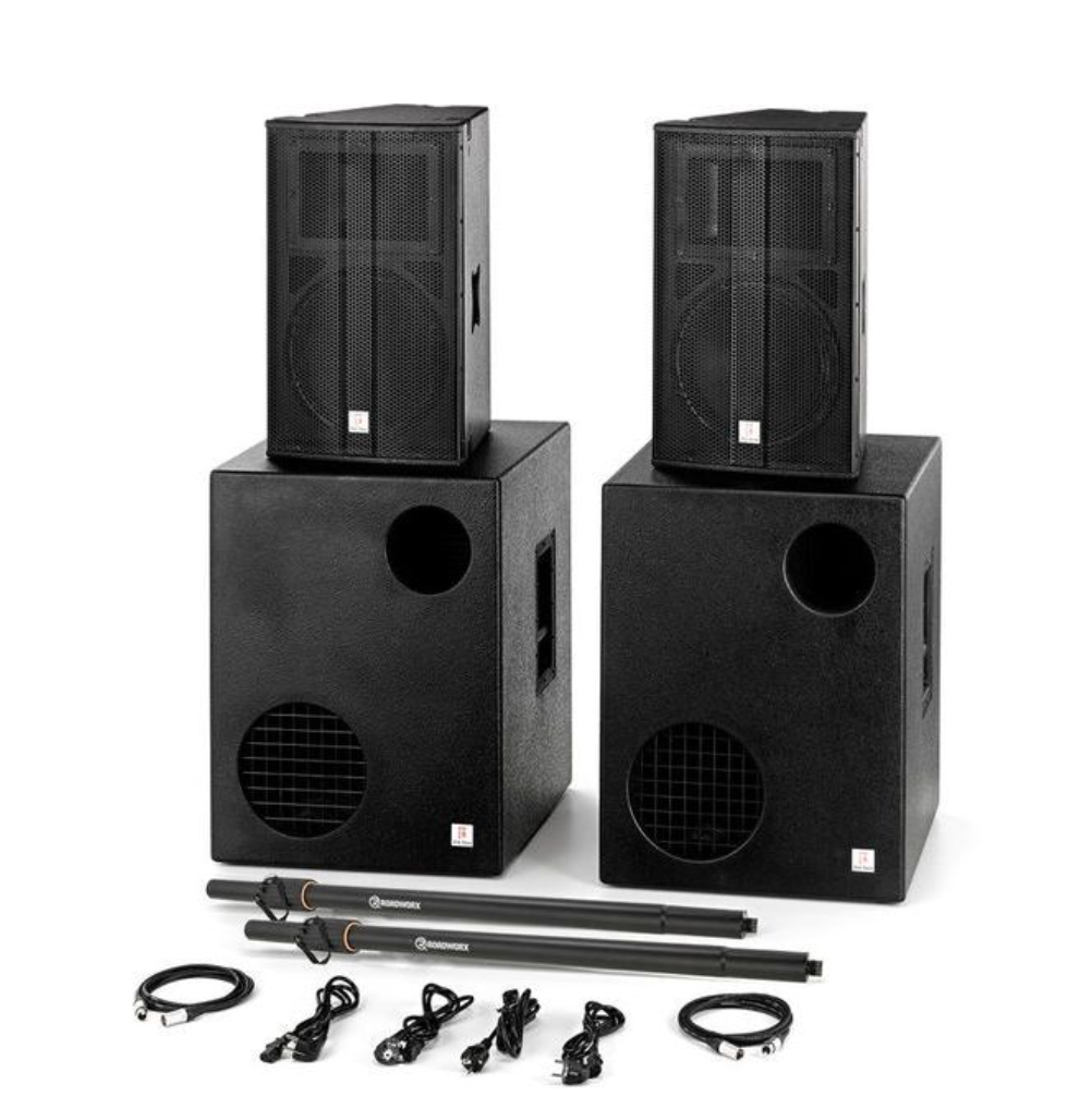Rent event equipment in Luxembourg - Displaced Rental and Event support The Box Power Bundle